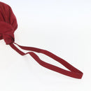 LOEWE Shoulder Bag Suede Red Auth 155213-7