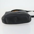 GUCCI Bamboo Hand Bag Leather 2way Black Gold 001 2854 1577 Auth 155217-11