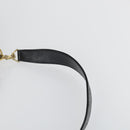 GUCCI Bamboo Hand Bag Leather 2way Black Gold 001 2854 1577 Auth 155217-8