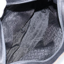 BOTTEGA VENETA Hand Bag Canvas Black Auth 155219-11