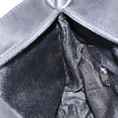 BOTTEGA VENETA Hand Bag Canvas Black Auth 155219-19