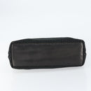 BOTTEGA VENETA Hand Bag Canvas Black Auth 155219-5