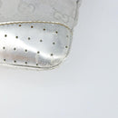 GUCCI GG Canvas Shoulder Bag Silver 147671 Auth 155220-9