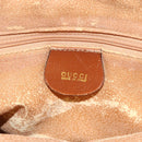 GUCCI Bamboo Hand Bag Leather 2way Brown Gold 000 1274 0290 Auth 155221-17