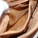 GUCCI Bamboo Hand Bag Leather 2way Brown Gold 000 1274 0290 Auth 155221-22