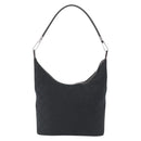 GUCCI GG Canvas Shoulder Bag Black Silver 001 3814 Auth 155222-2