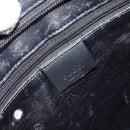 GUCCI Interlocking Hand Bag Leather Black 001 3066 Auth 155223-15