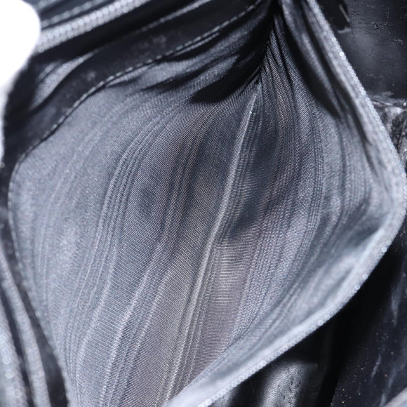 GUCCI Interlocking Hand Bag Leather Black 001 3066 Auth 155223