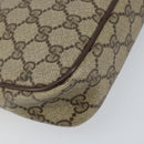GUCCI GG Supreme Shoulder Bag PVC Beige Gold 97 02 068 Auth 155224-16