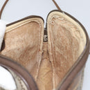 GUCCI GG Supreme Shoulder Bag PVC Beige Gold 97 02 068 Auth 155224-21