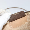 GUCCI GG Supreme Shoulder Bag PVC Beige Gold 97 02 068 Auth 155224-11