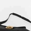 Chloe Elsie Hand Bag Leather 2way Black Gold Auth 155225-10