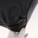 Chloe Elsie Hand Bag Leather 2way Black Gold Auth 155225-14