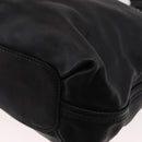 Chloe Elsie Hand Bag Leather 2way Black Gold Auth 155225-15