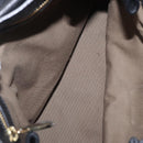 Chloe Elsie Hand Bag Leather 2way Black Gold Auth 155225-19