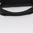 Chloe Elsie Hand Bag Leather 2way Black Gold Auth 155225-7