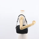 PRADA Shoulder Bag Nylon Black Silver Auth 155226-24