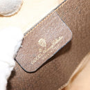 GUCCI GG Supreme Web Sherry Line Shoulder Bag PVC Beige 904 02 047 Auth 155227-16