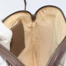 GUCCI GG Supreme Web Sherry Line Shoulder Bag PVC Beige 904 02 047 Auth 155227-18