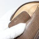 GUCCI GG Supreme Web Sherry Line Shoulder Bag PVC Beige 904 02 047 Auth 155227-21