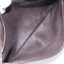 Christian Dior Trotter Canvas Shoulder Bag Beige Gold Auth 155229-19