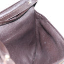 Christian Dior Trotter Canvas Shoulder Bag Beige Gold Auth 155229-20