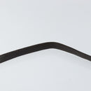 Christian Dior Trotter Canvas Shoulder Bag Beige Gold Auth 155229-8