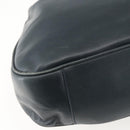 GUCCI Bamboo Hand Bag Leather 2way Black Gold 001 1014 1577 Auth 155231-18