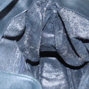 GUCCI Bamboo Hand Bag Leather 2way Black Gold 001 1014 1577 Auth 155231-22