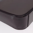 GUCCI Shoulder Bag Enamel Black 007 2023 0249 Auth 155233-12