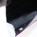 GUCCI Shoulder Bag Enamel Black 007 2023 0249 Auth 155233-15