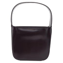 GUCCI Shoulder Bag Enamel Black 007 2023 0249 Auth 155233-3