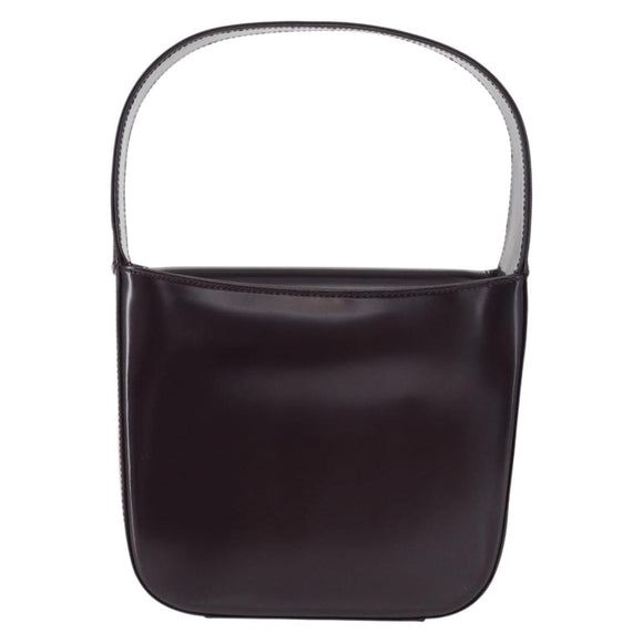 GUCCI Shoulder Bag Enamel Black 007 2023 0249 Auth 155233