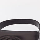 GUCCI Shoulder Bag Enamel Black 007 2023 0249 Auth 155233-8