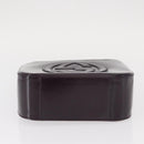 GUCCI Shoulder Bag Enamel Black 007 2023 0249 Auth 155233-9