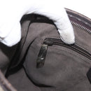 GUCCI GG Supreme Tote Bag PVC Leather 2way Beige Silver 429019 Auth 155234-23