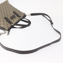GUCCI GG Supreme Tote Bag PVC Leather 2way Beige Silver 429019 Auth 155234-8