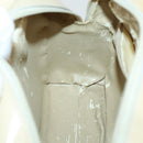 GUCCI Hand Bag Patent leather 2way Beige Silver 000 1274 0505 Auth 155235-20