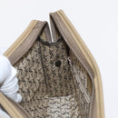 SAINT LAURENT Clutch Bag PVC Leather Beige Auth 155237-17