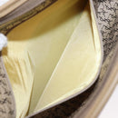 SAINT LAURENT Clutch Bag PVC Leather Beige Auth 155237-19