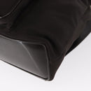 GUCCI Bamboo Mini Backpack Nylon Black Silver 003 1705 0030 Auth 155239-18