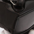 GUCCI Bamboo Mini Backpack Nylon Black Silver 003 1705 0030 Auth 155239-19