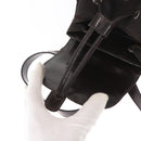 GUCCI Bamboo Mini Backpack Nylon Black Silver 003 1705 0030 Auth 155239-22