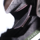 GUCCI Bamboo Mini Backpack Nylon Black Silver 003 1705 0030 Auth 155239-27