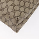 GUCCI GG Supreme Web Sherry Line Bag PVC Beige Red Green 02 003 53 Auth 155240-16