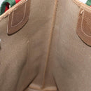 GUCCI GG Supreme Web Sherry Line Bag PVC Beige Red Green 02 003 53 Auth 155240-19