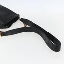 GUCCI Bamboo Hand Bag Leather 2way Black Gold Auth 155242-8