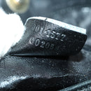 GUCCI Bamboo Hand Bag Leather 2way Black Gold 001 1577 Auth 155243-22