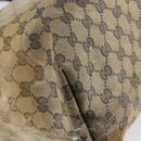 GUCCI GG Crystal Tote Bag Coated Canvas Brown 257298 Auth 155244-18