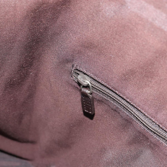 GUCCI GG Crystal Tote Bag Coated Canvas Brown 257298 Auth 155244